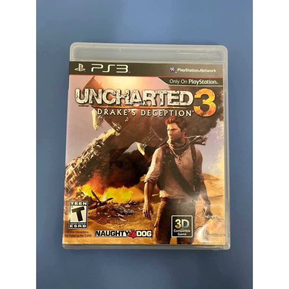 PS3 uncharted 3 Drakes deception video game